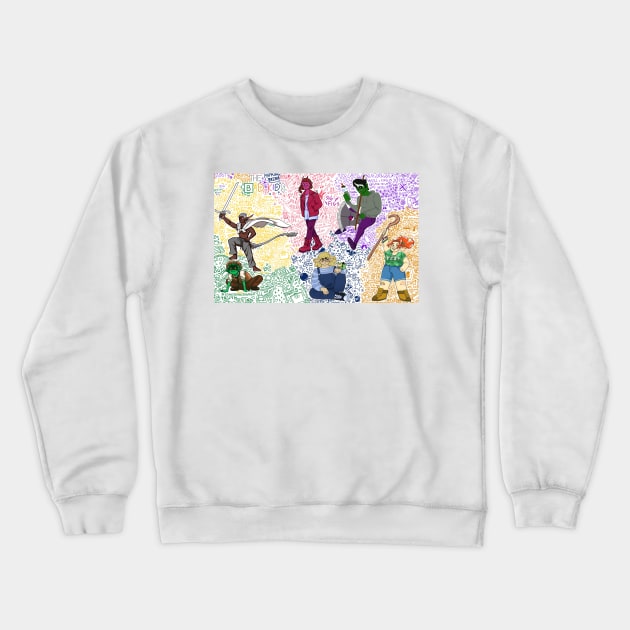 Bad Kids Crewneck Sweatshirt by Blizardstar